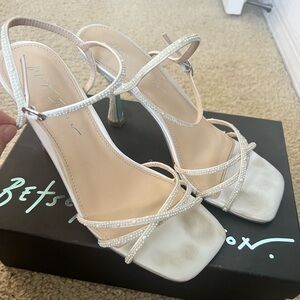 Betsy Johnson Ivory Wedding Shoes